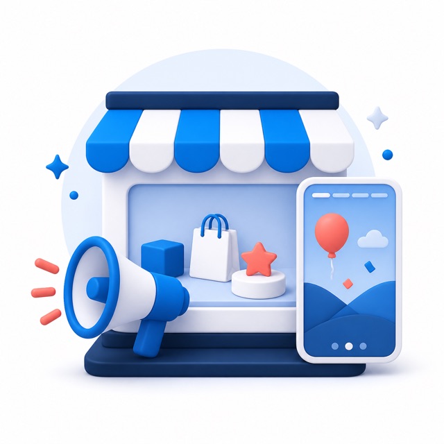 Illustration for Following public brand updates